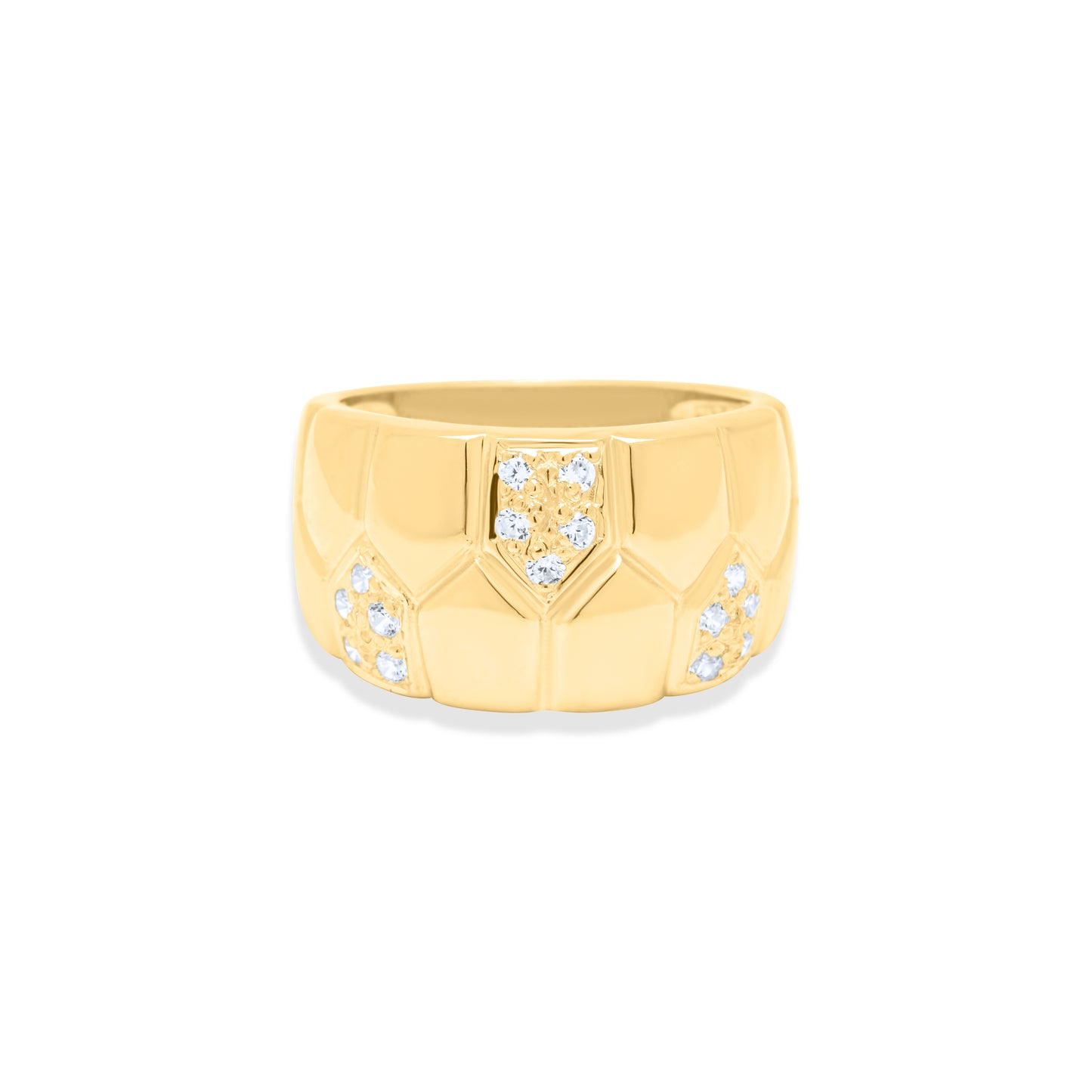 Sweetcomb Ring - Gold Plated