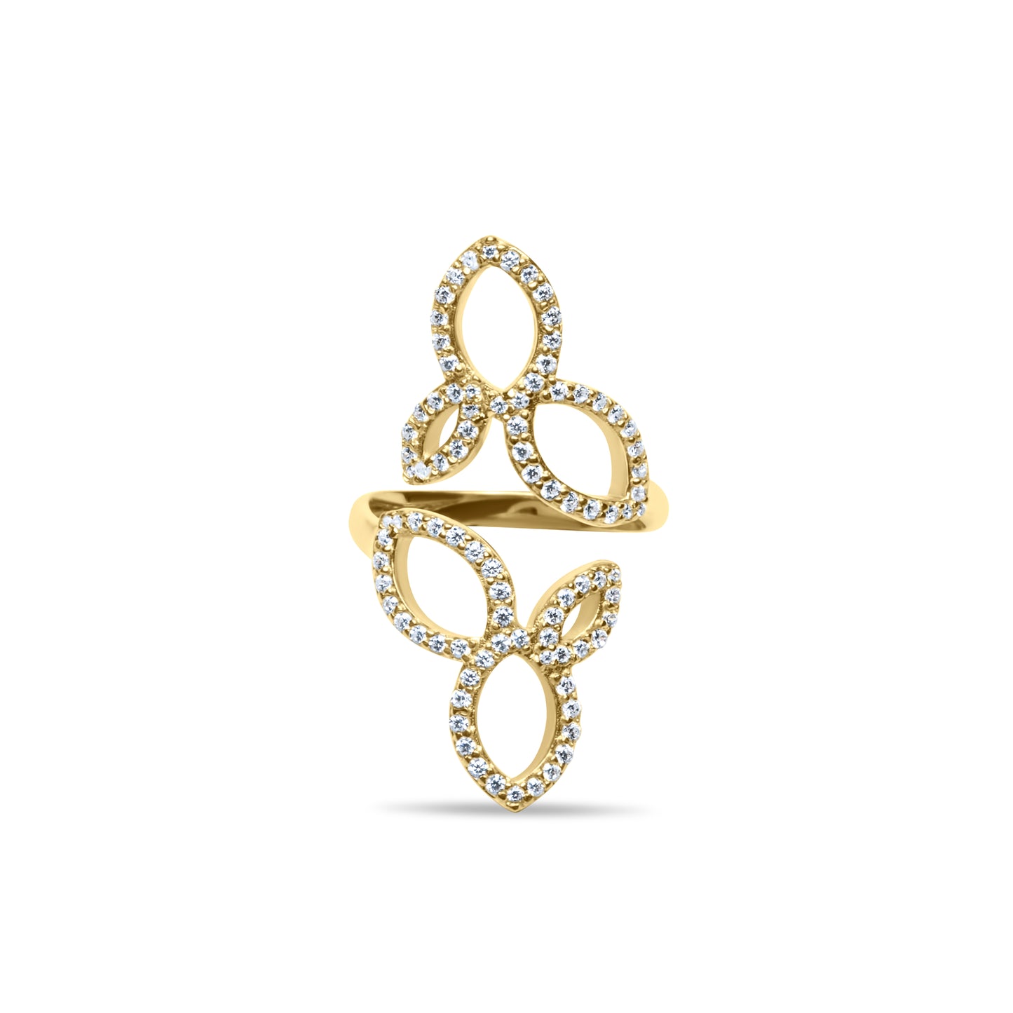 Wings of Gold Ring - Gold Plated