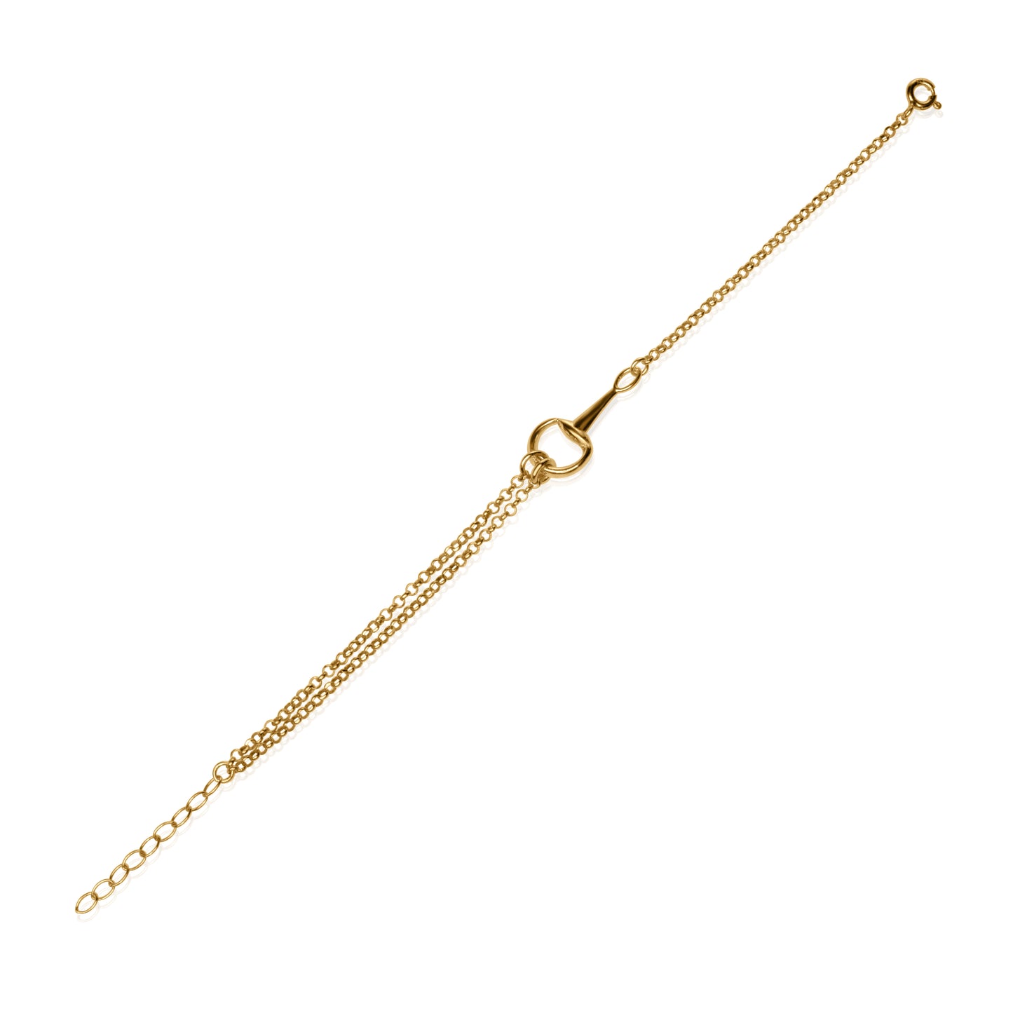Horse-bit Bracelet - Gold Plated