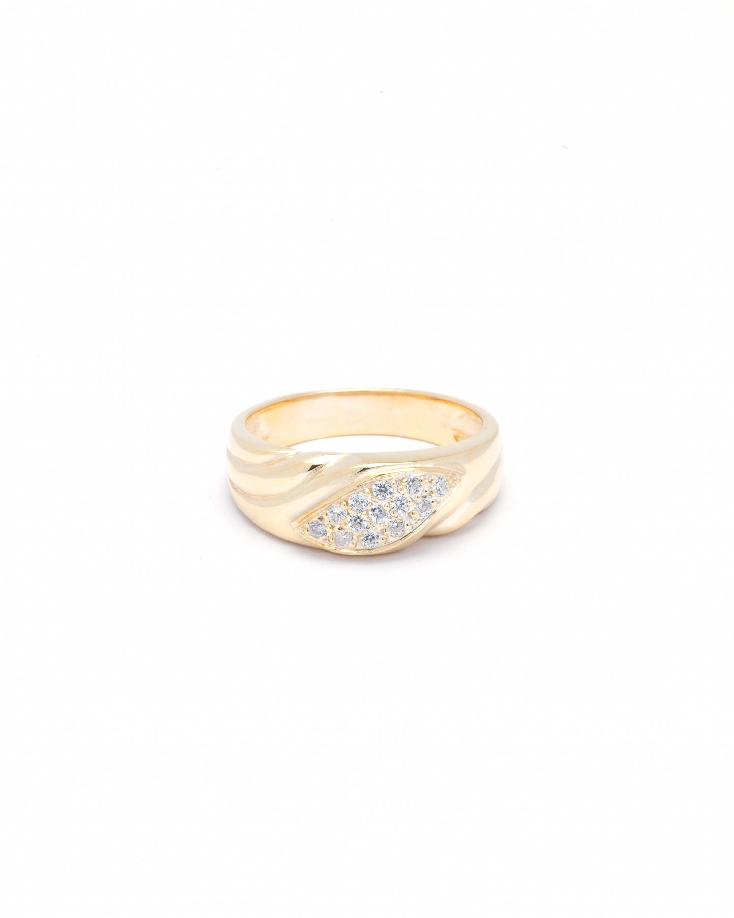 Leaf Ring - Gold Plated