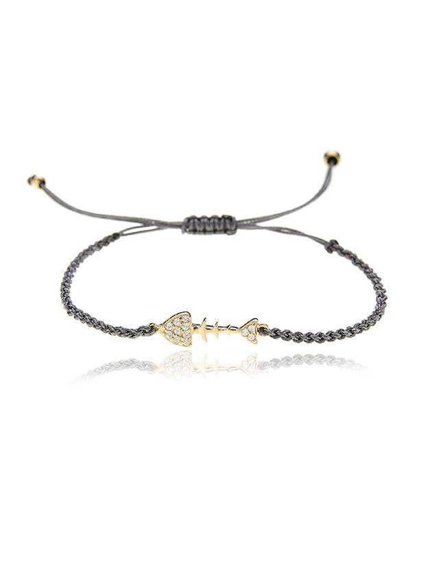 Herringbone Bracelet - Gold Plated