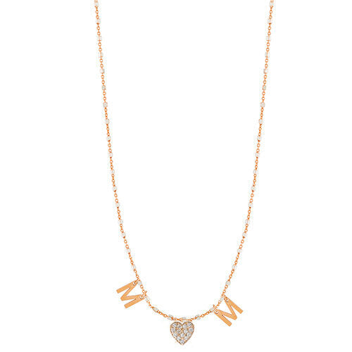 Mum necklace with heart