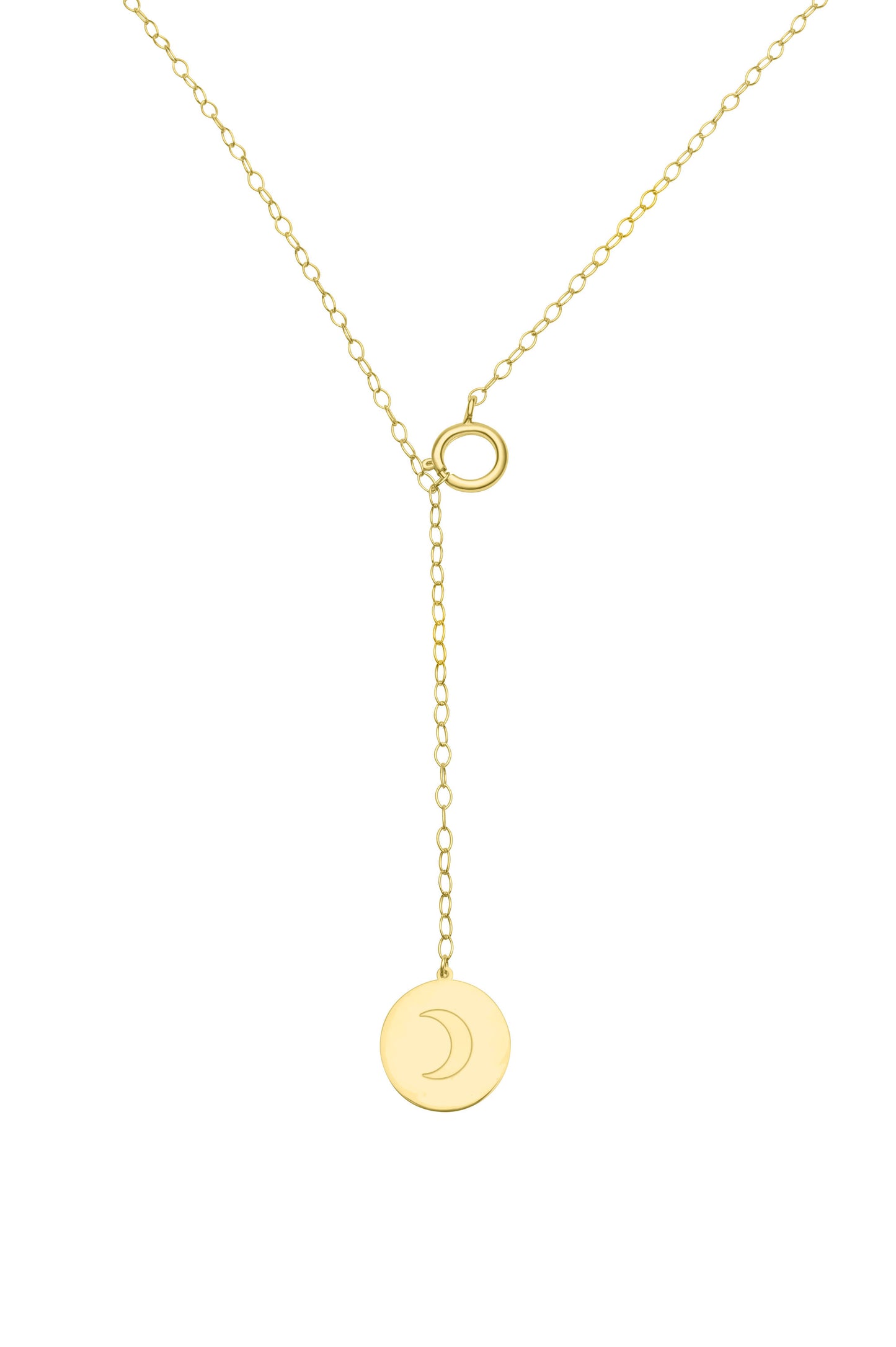 Double Side Necklace - Gold Plated