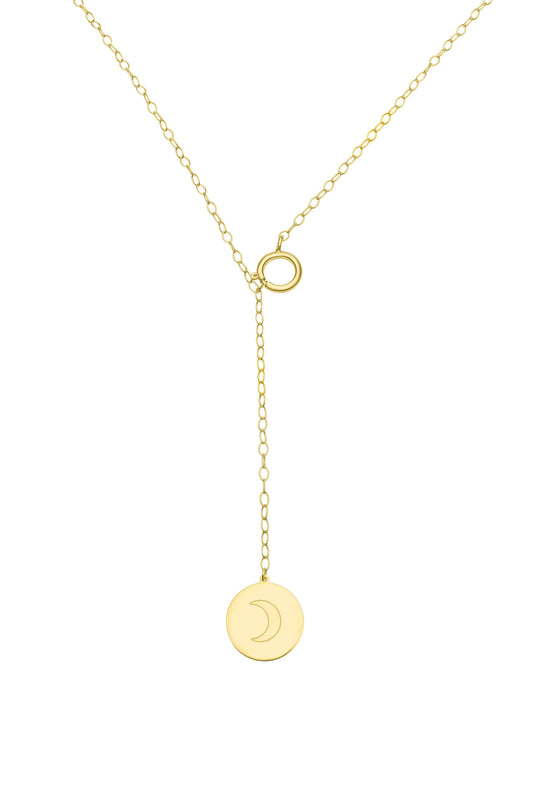 Double Side Necklace - Gold Plated