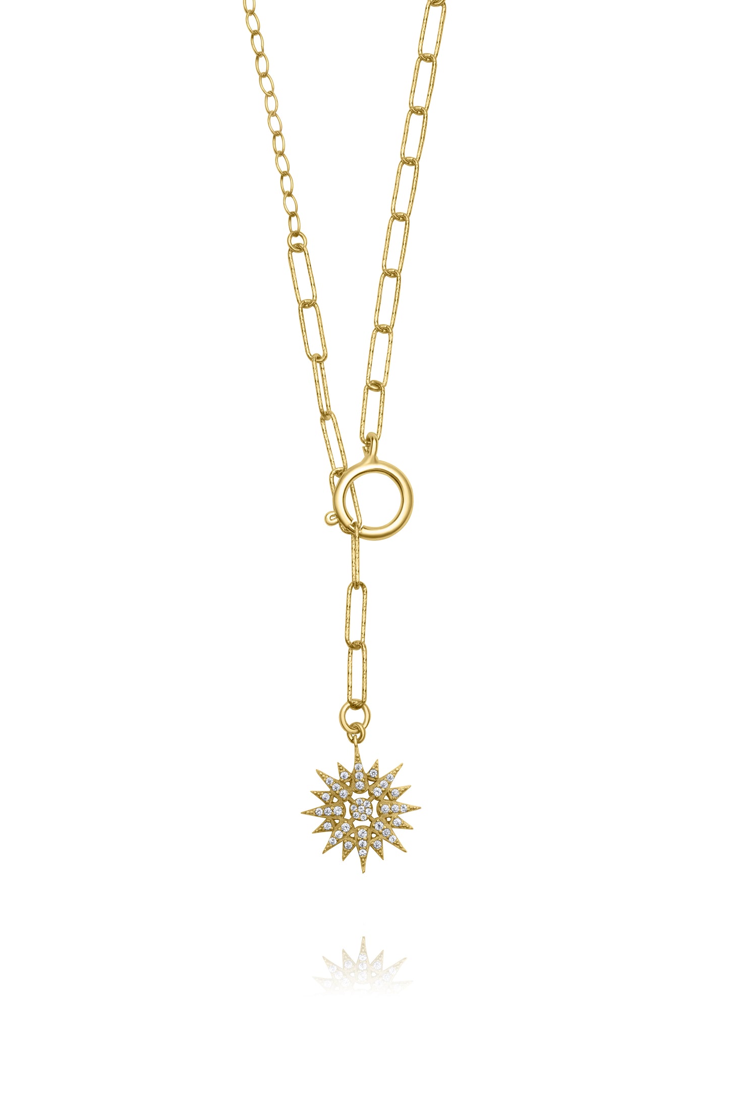 Vergina Necklace - Gold Plated
