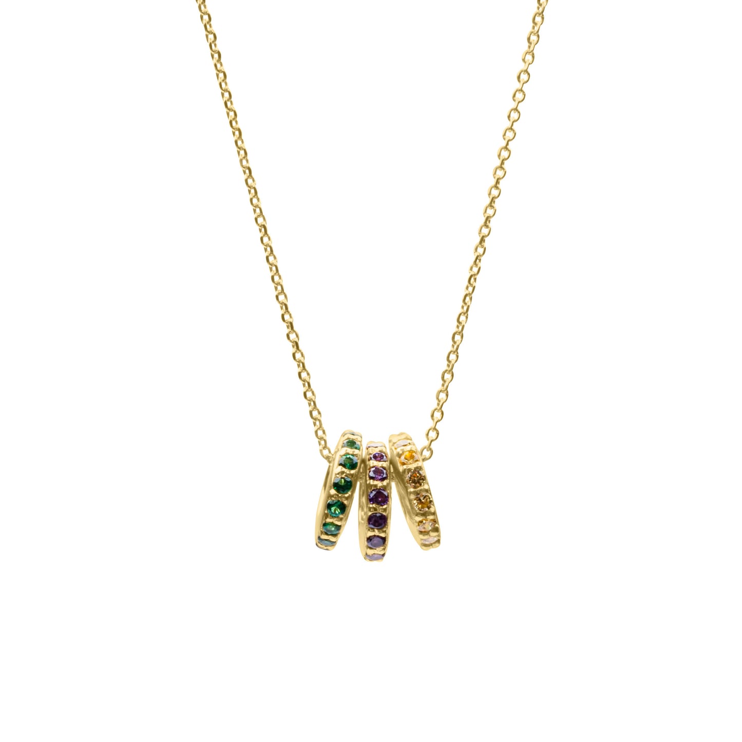 Candy Crush Necklace - Gold Plated