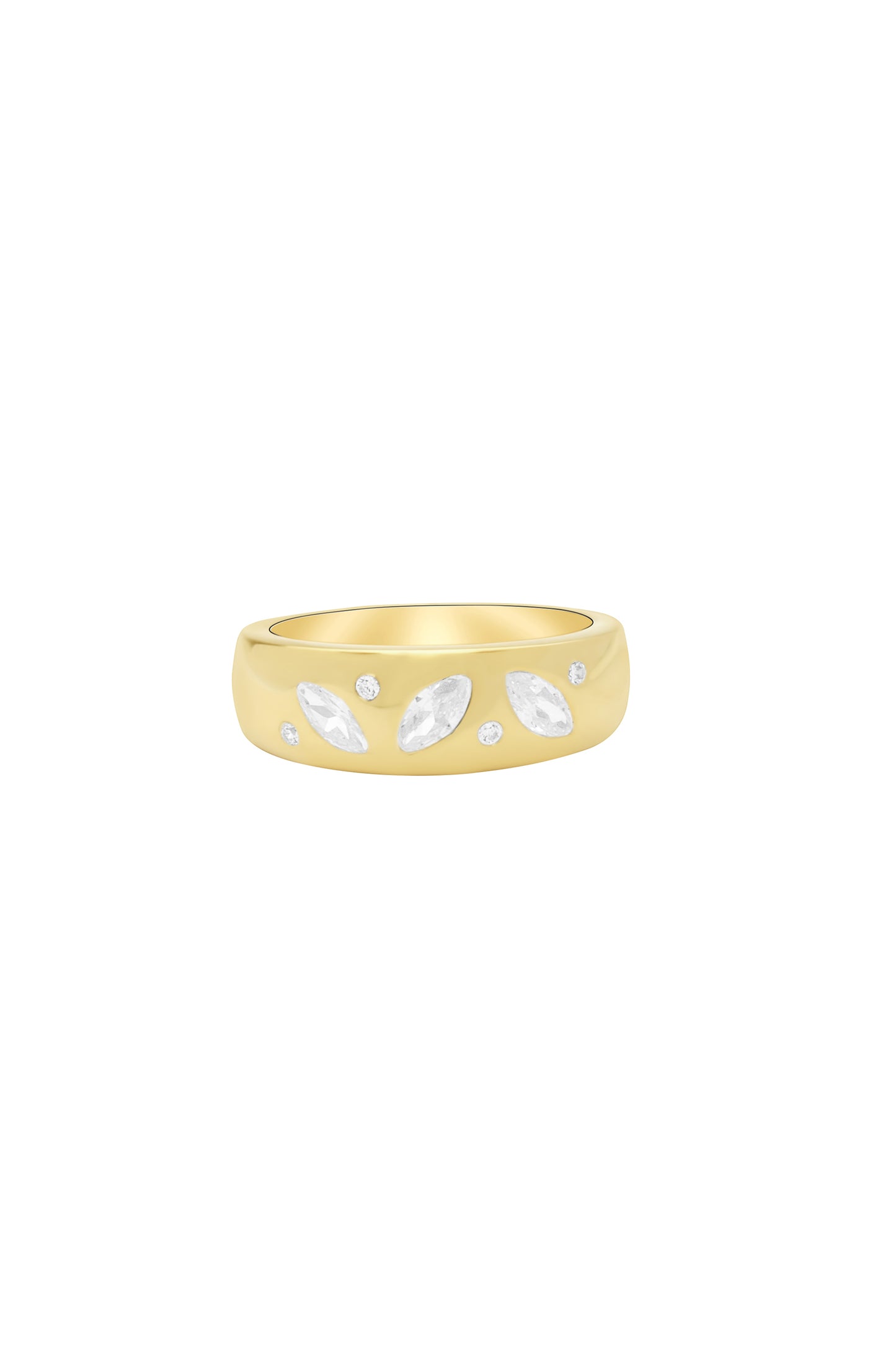 Marquise Ring - Gold Plated