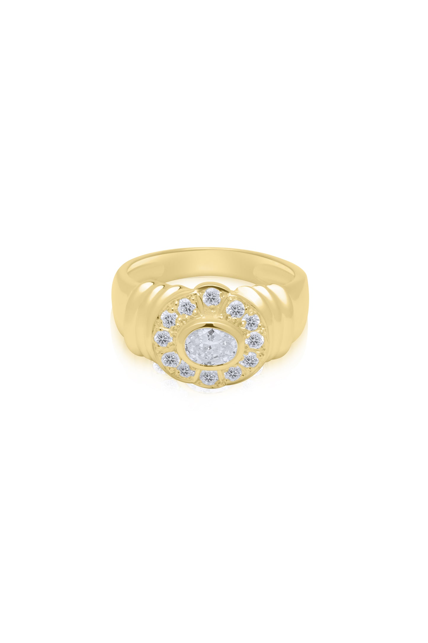 Rosetta Ring - Gold Plated