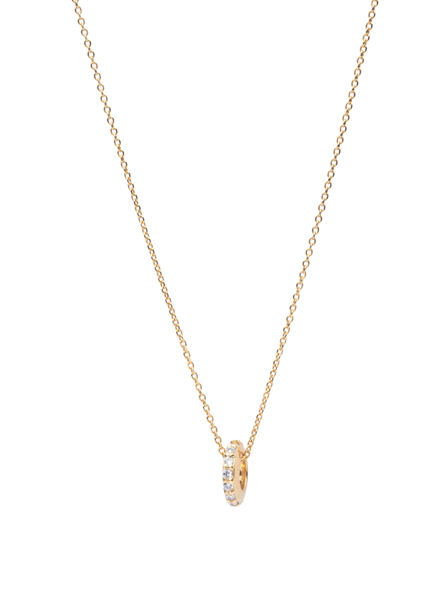 Candy Necklace with White - Gold Plated