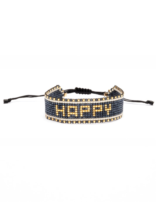 Happy Bracelet - Dark Grey