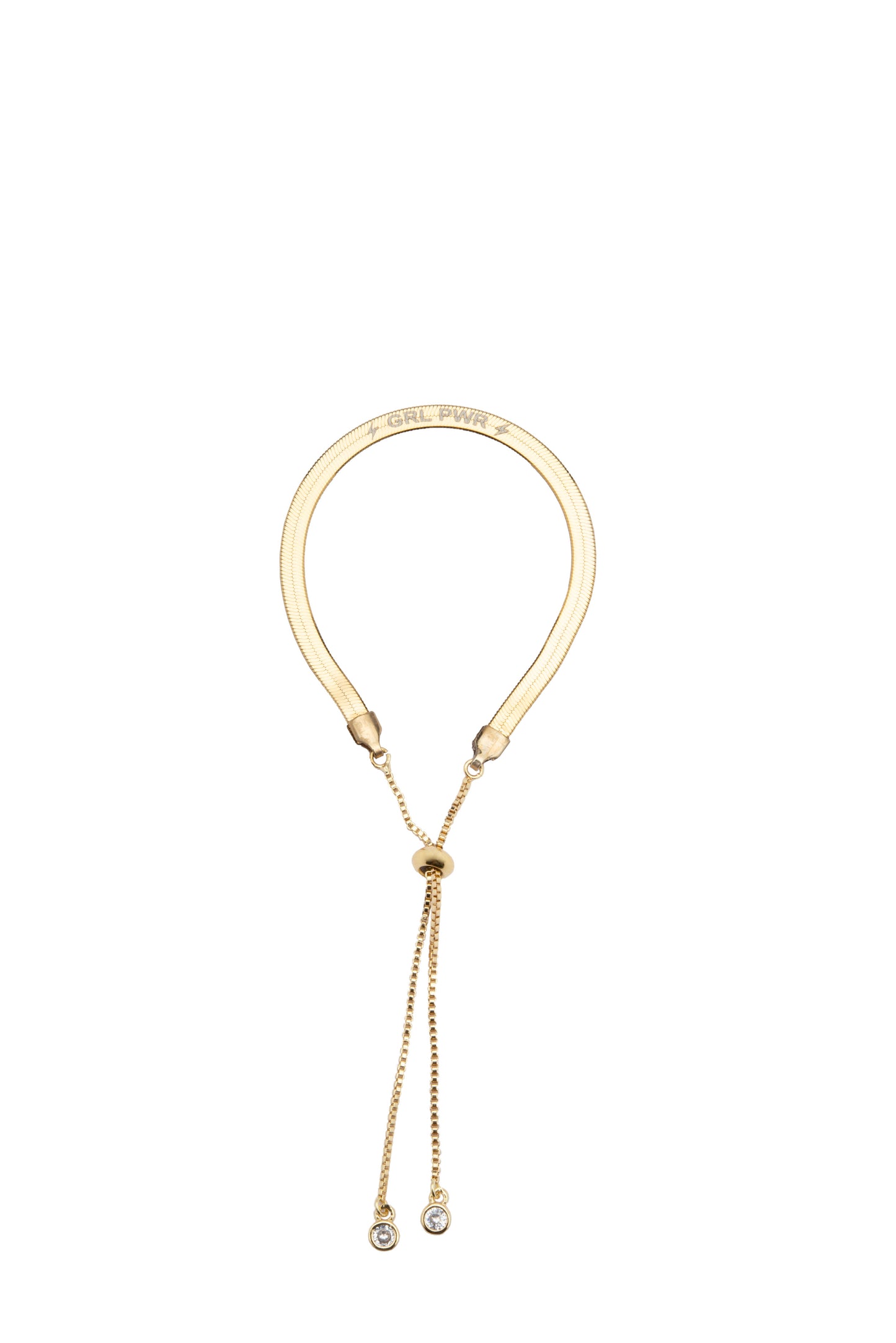 GRL Power bracelet - Gold Plated