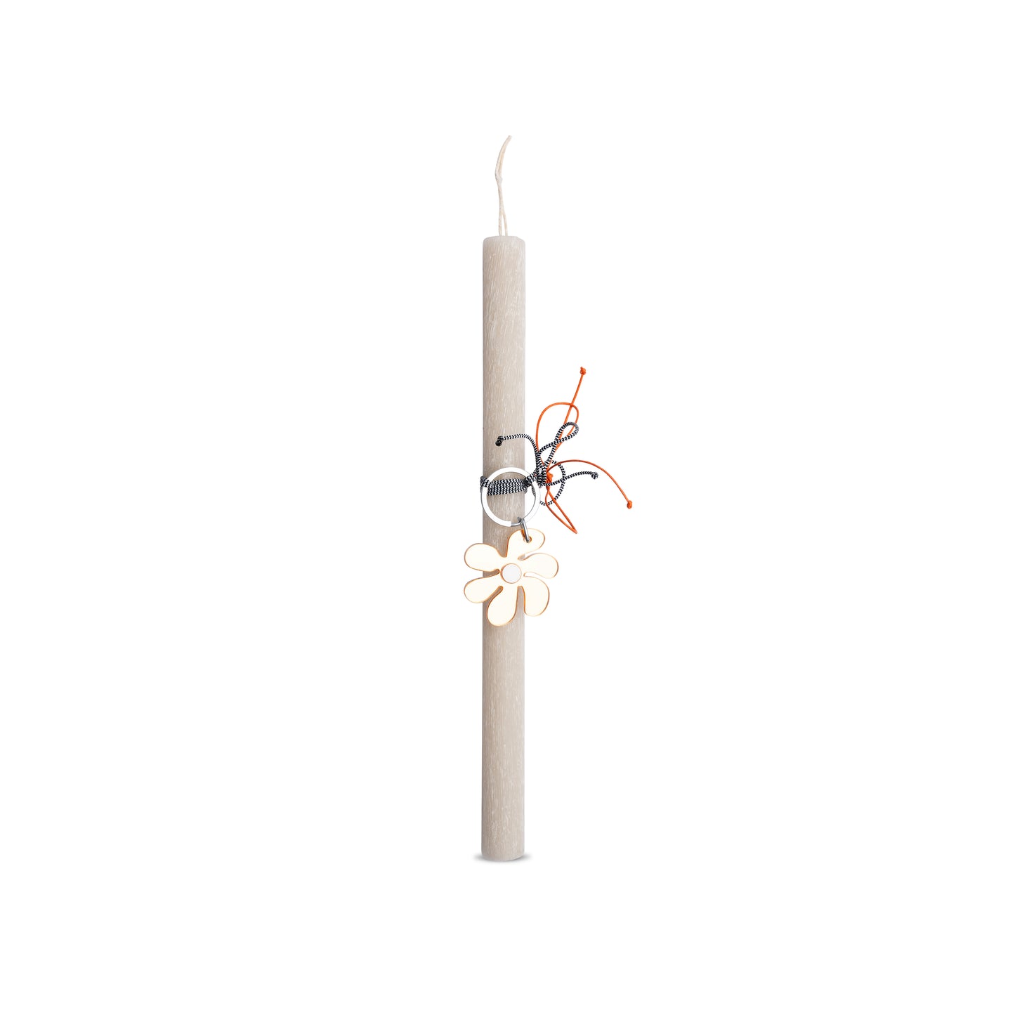Orange Power Flower - Easter Candle
