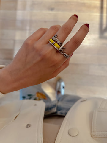 Custom Name Ring - Gold Plated