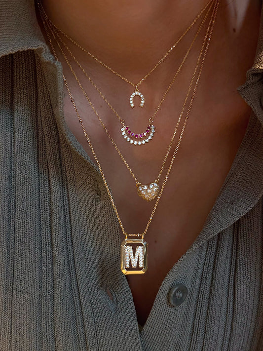 Custom Initial Frame - Gold Plated