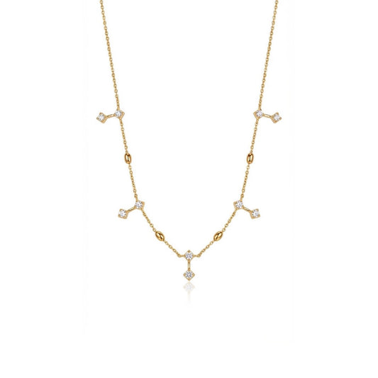 Geo Necklace  - Gold plated