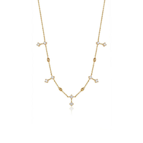 Geo Necklace  - Gold plated