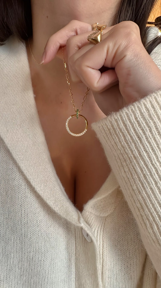 Infinity Necklace  - Gold Plated