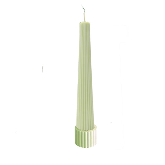 Pistachio Cone - Easter Candle