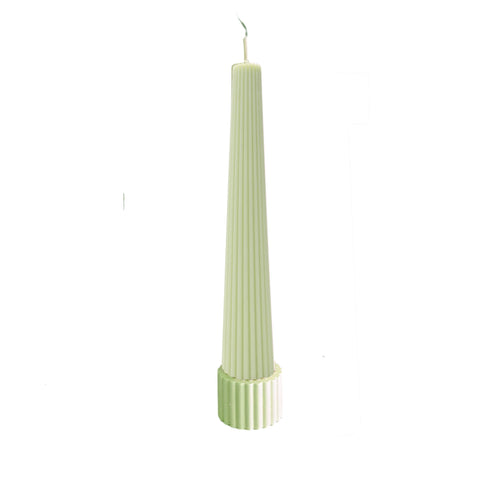 Pistachio Cone - Easter Candle