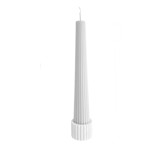 White Cone - Easter Candle