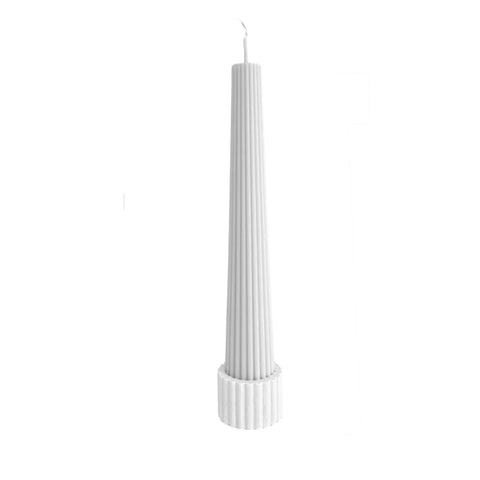 White Cone - Easter Candle