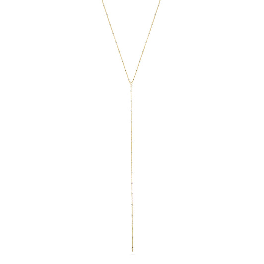 Linear Light Necklace - Gold plated