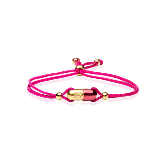 Magenta Vitamin 26mg Bracelet - Gold Plated