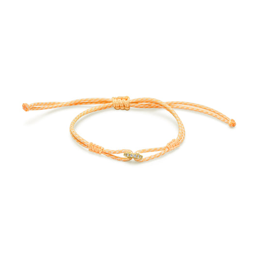 Friendship bracelet - Orange