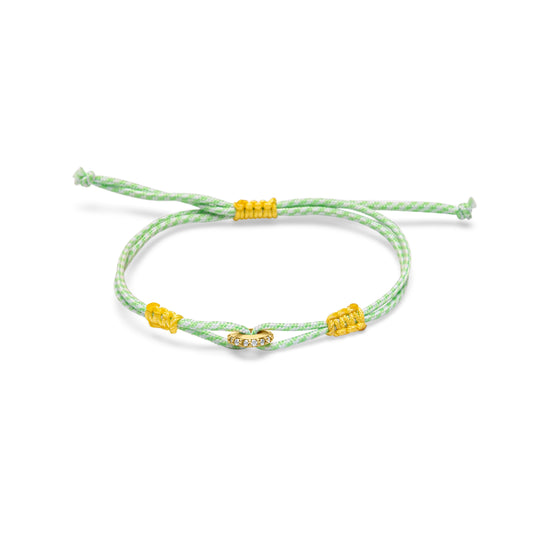 Friendship bracelet - Pistachio