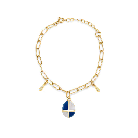 GR Egg Bracelet - Gold Plated