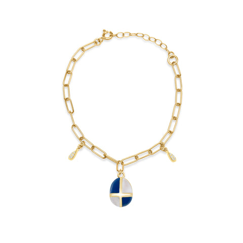 GR Egg Bracelet - Gold Plated