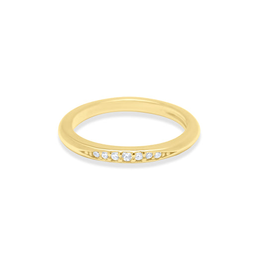 Sleepy Eye Ring - Gold Plated
