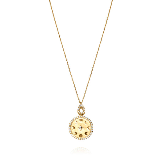 Moon Phase Necklace  - Gold plated