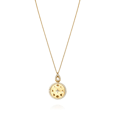 Moon Phase Necklace  - Gold plated