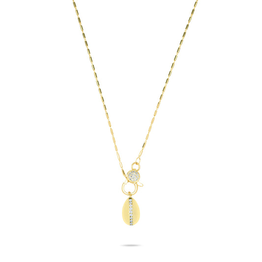 Gold Egg Necklace - Gold Plated