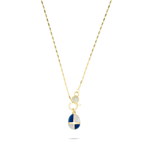 GR Egg Necklace - Gold Plated
