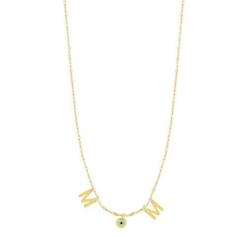 Mum necklace - Gold Plated
