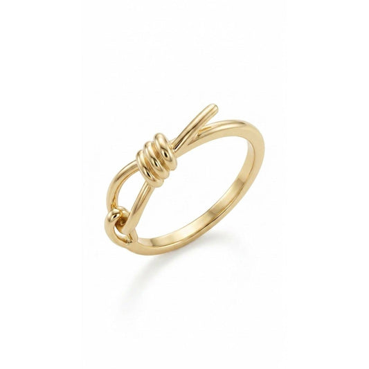 Knot Ring - Gold Plated