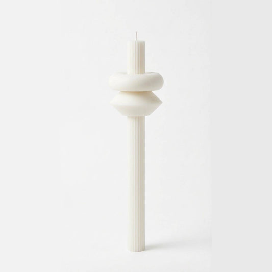 White Stackable - Easter Candle