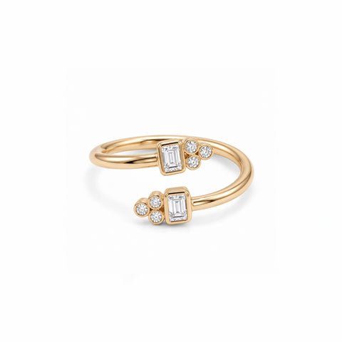 Jardin Du Vin Ring - Gold Plated