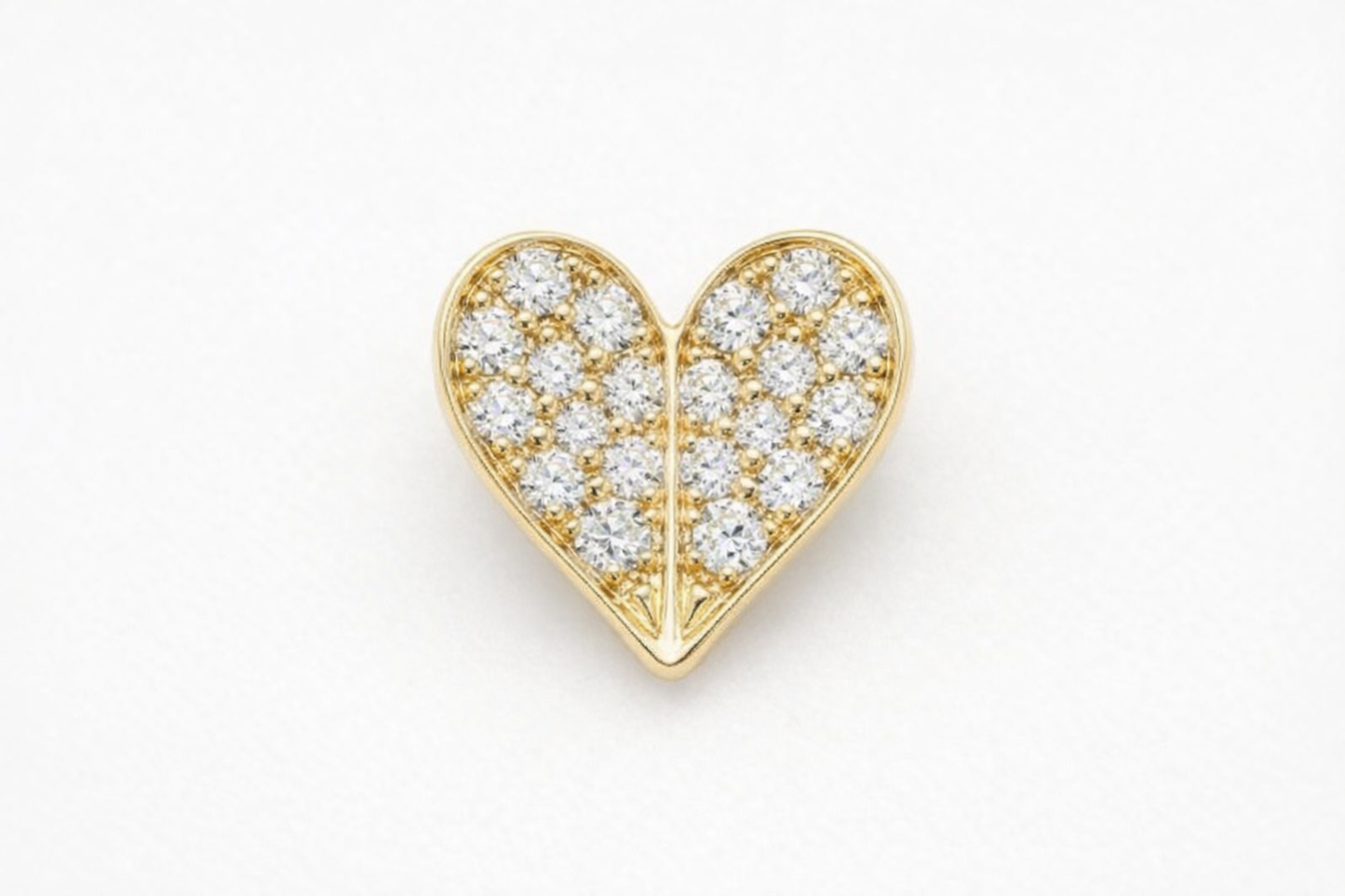 Spread The Love Stud Single Earrings - Gold Plated