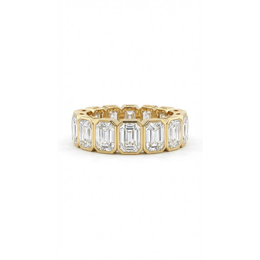 Icon Baguette Band Ring - 14Κ Yellow Gold
