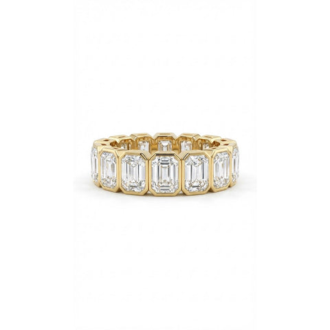 Icon Baguette Band Ring - 14Κ Yellow Gold