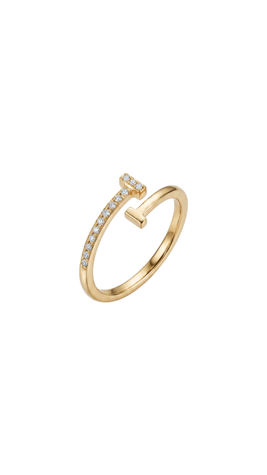 Duality Ring - Gold Plated