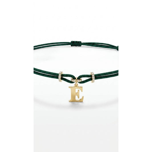 My Initial Cord Choker - Gold Plated