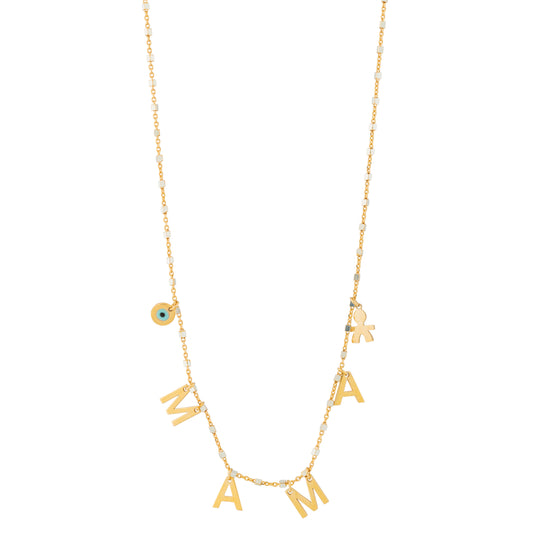 Mama necklace - Gold plated