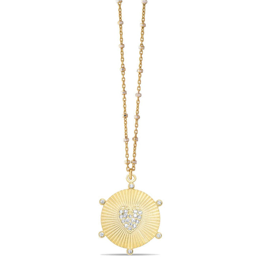 Lovestruck Circle Necklace - Gold plated