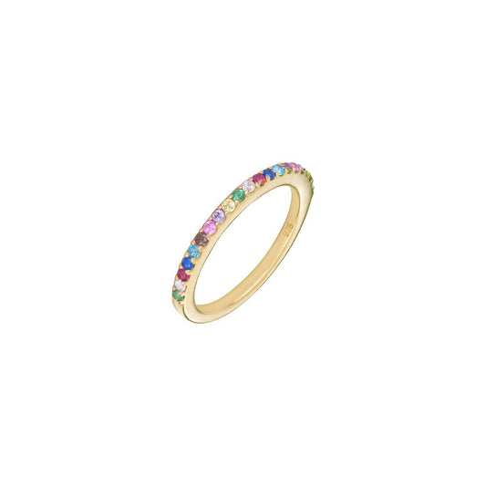Rainbow Ring - Gold Plated