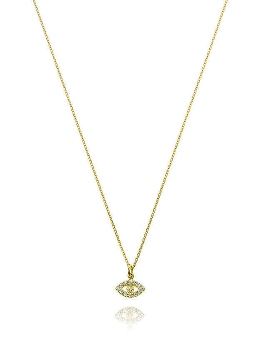 Mini Evil Eyes - Gold Plated