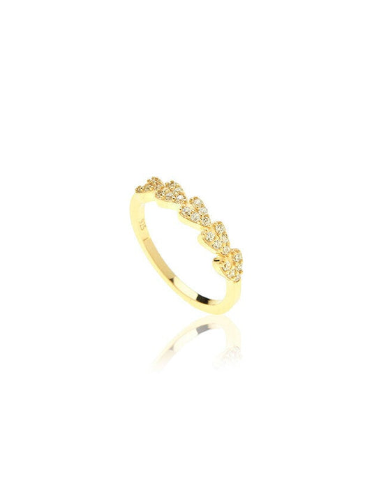 Heart Ring - Gold Plated